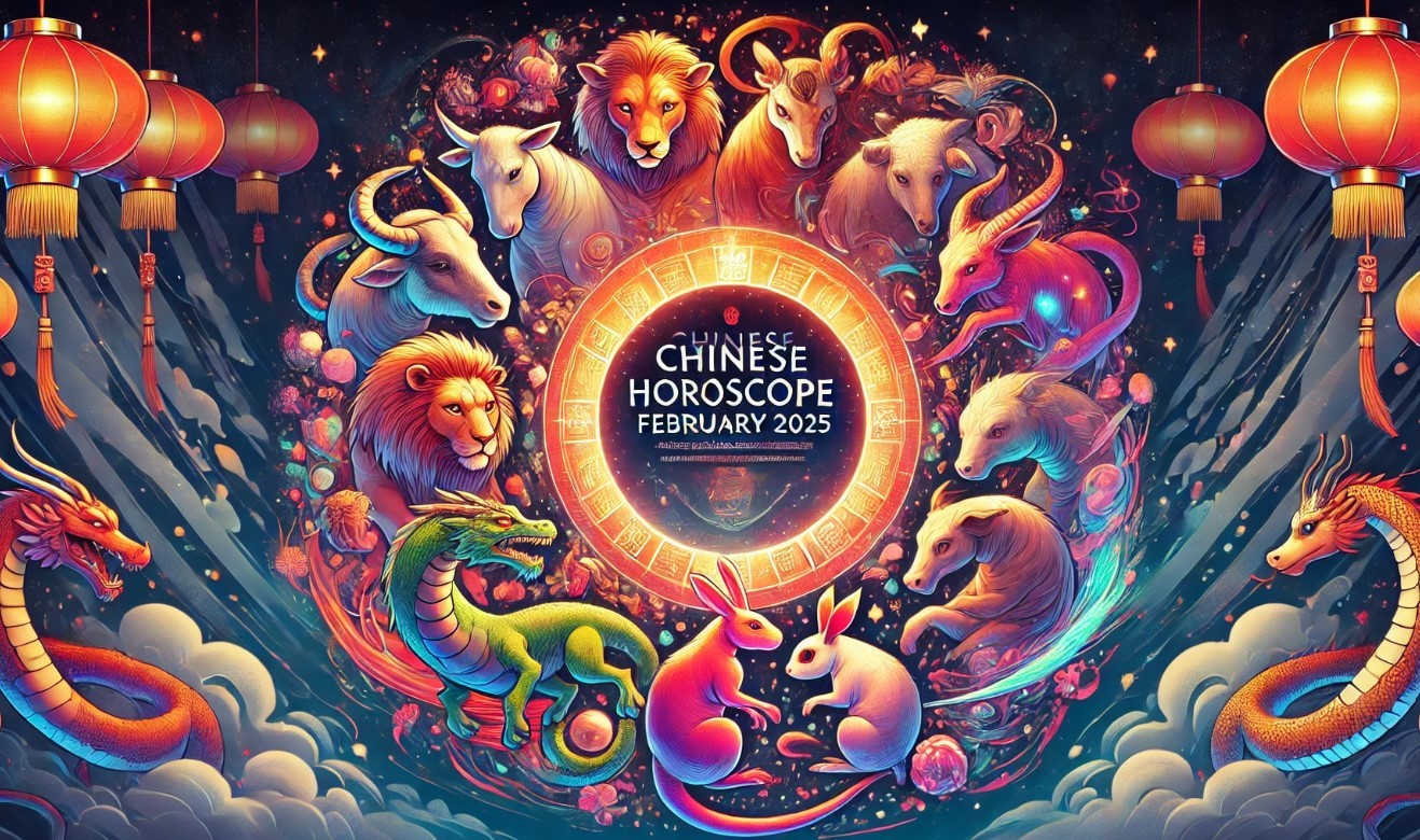 February 2025 Chinese Monthly Horoscope Astrological Predictions for