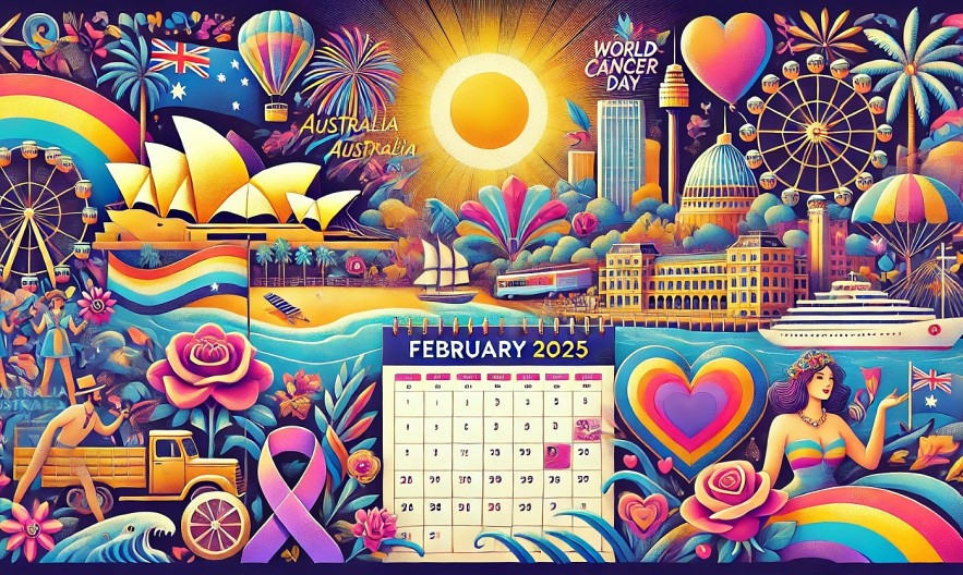 Australia Calendar in February 2025 List of Public Holidays, Special