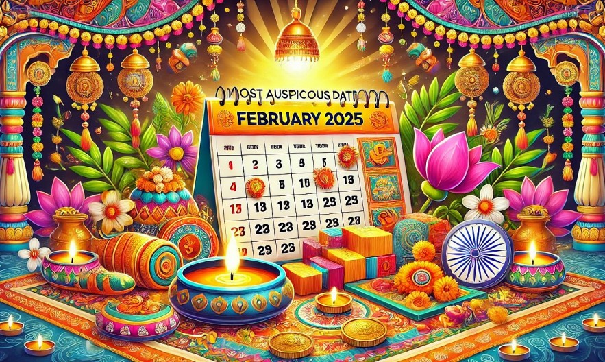 auspicious dates in February 2025