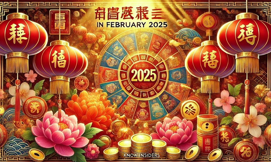 The auspicious dates in February 2025