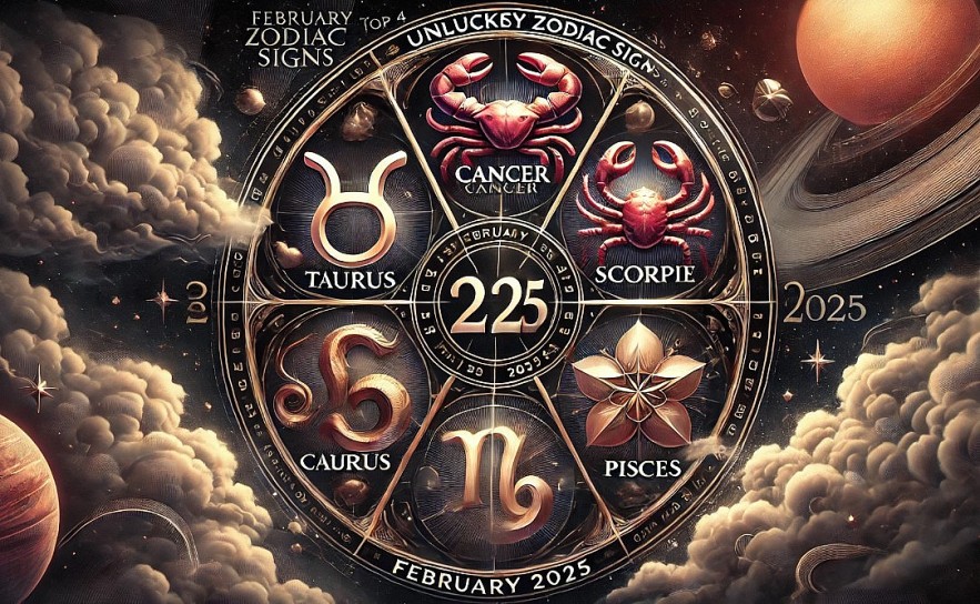 4 Unlucky Zodiac Signs in February 2025