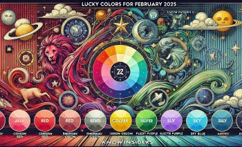 What are the Luckiest Colors in February 2025 for 12 Zodiac Signs