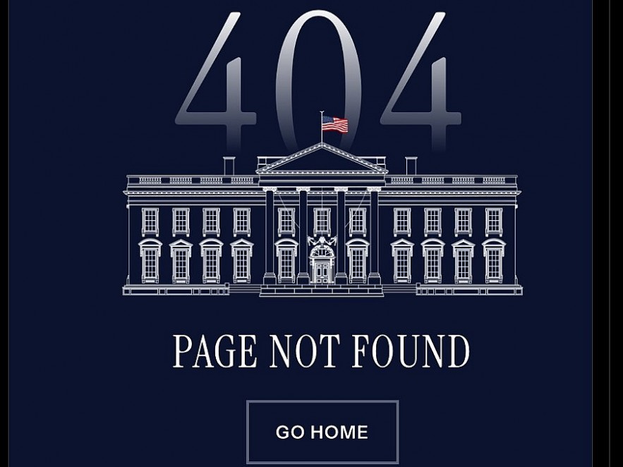 The US Constitution has been removed from the White House website