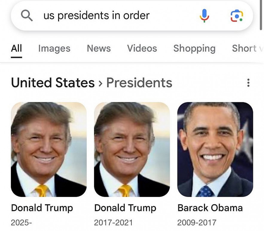 Fact-Check: Was Joe Biden’s Name Missing from Google’s 'List of US Presidents in Order'?