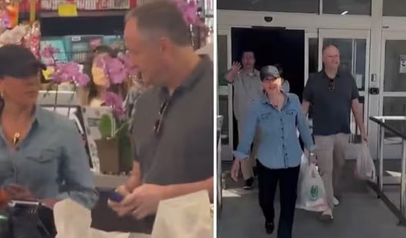 Kamala Harris, Doug Emhoff spotted grocery shopping amid marriage trouble rumours