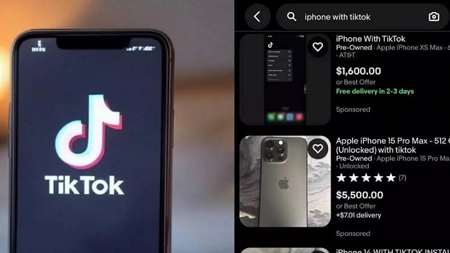 After TikTok was banned in the U.S., entrepreneurs have turned smartphones with the app preloaded into a luxury item