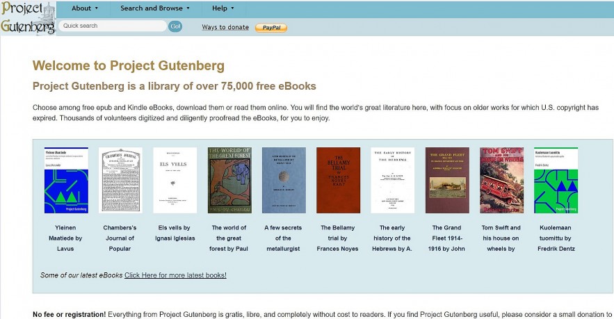 5 Best Free Websites to Read Thousands of Books in 2025