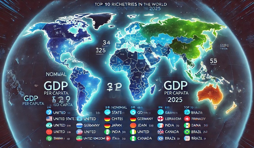 Wealthiest Countries in the World 2025