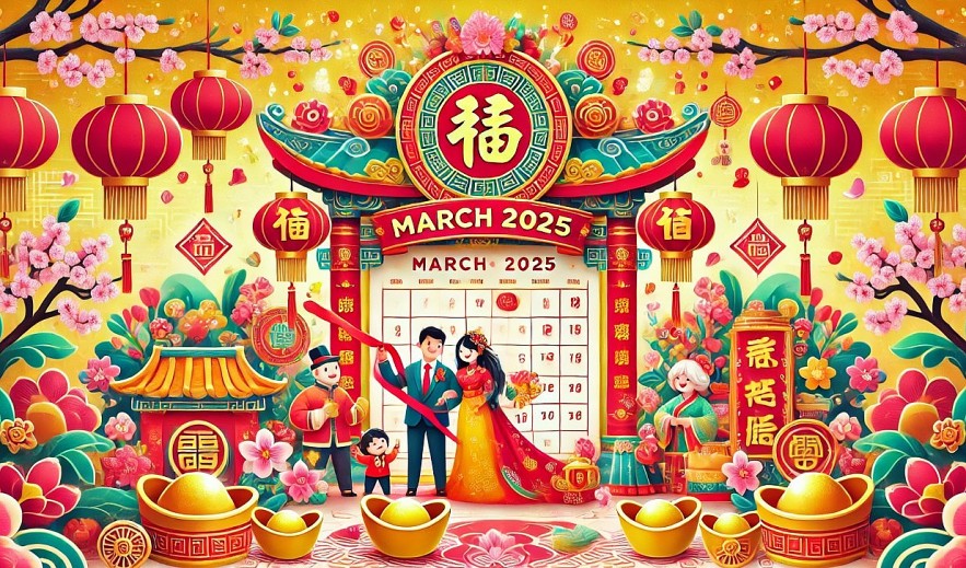 The Most Auspicious Dates in March 2025