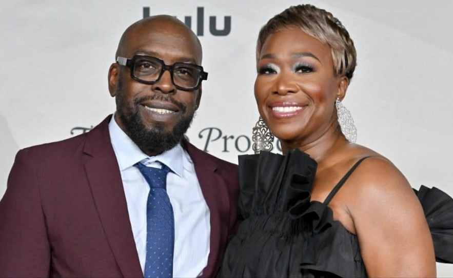  Joy Reid and her husband Jason 