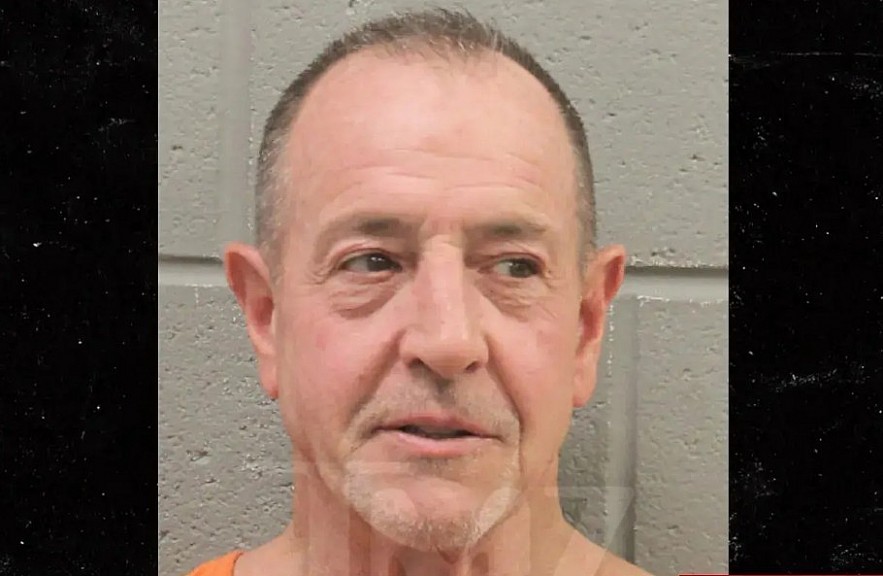 Michael Lohan, father of Lindsay Lohan, was arrested in Texas for alleged felony assault.  (Harris County Sheriff's Office)