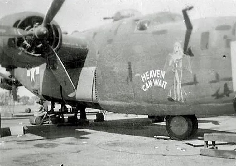 B-24D Liberator “Heaven Can Wait” (U. S. Air Force courtesy photo)