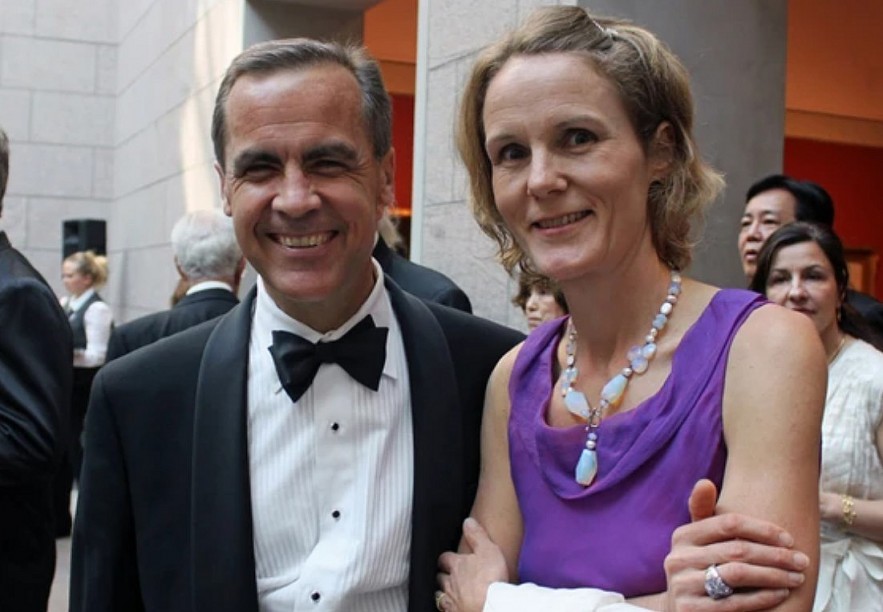 Mark Carney and Wife