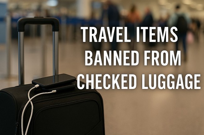 New TSA Rules 2025: These Common Travel Items Are Now Banned from Checked Luggage
