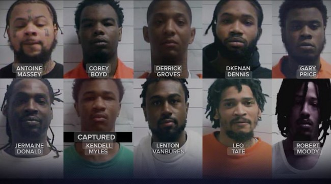 new orleans jailbreak massive manhunt list of 10 inmates watch video