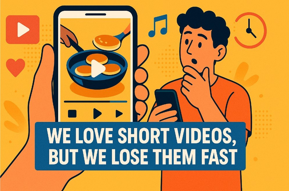 The Practical Benefits of Saving Short Videos in a Rapid-Scroll World