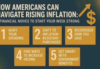 How Americans Can Navigate Rising Inflation: 5 Financial Moves to Start Your Week Strong
