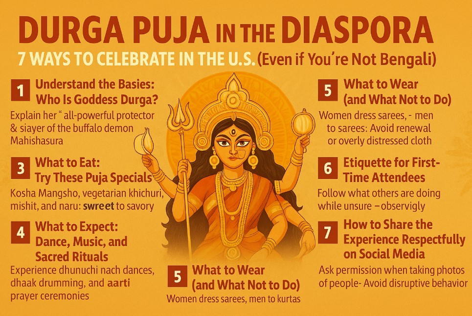 Durga Puja in the Diaspora: 7 Ways to Celebrate in the U.S. (Even If You’re Not Bengali)