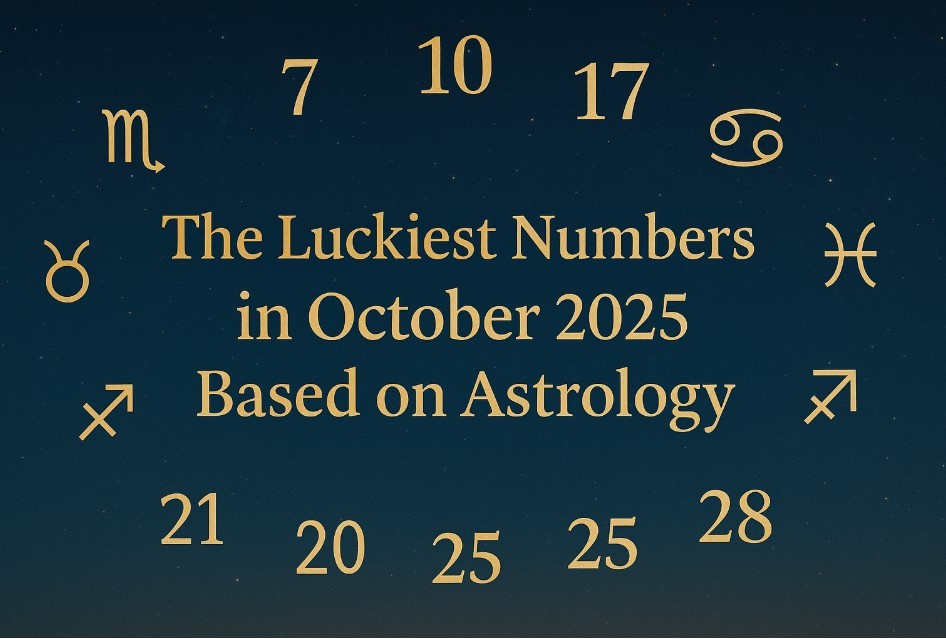 The Luckiest Numbers in October 2025 Based on Astrology for Each Zodiac Sign