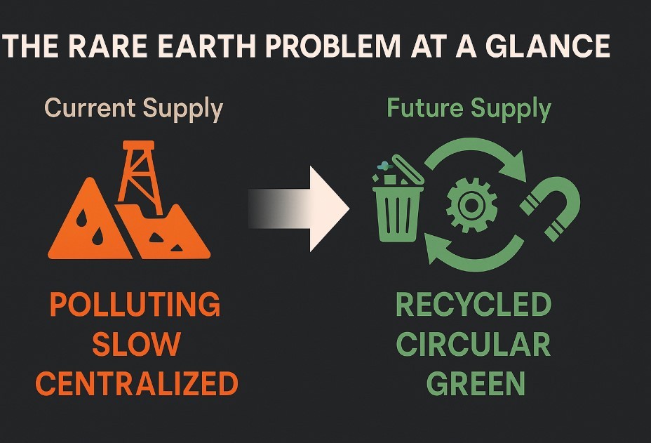 Why Rare Earth Recycling Will Be the Next Big Green Investment (2025–2030 Outlook)
