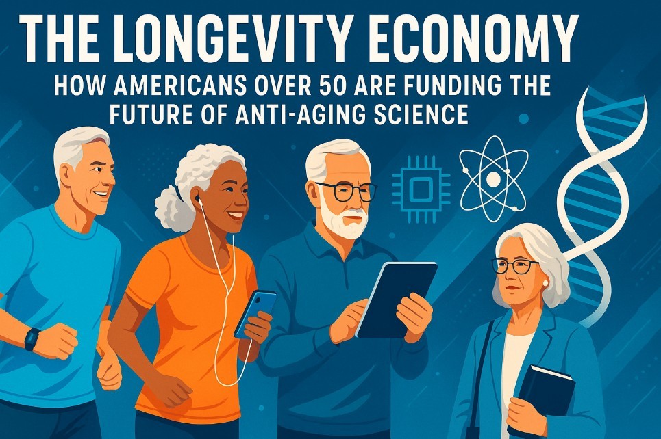The Longevity Economy: How Americans Over 50 Are Funding the Future of Anti-Aging Science