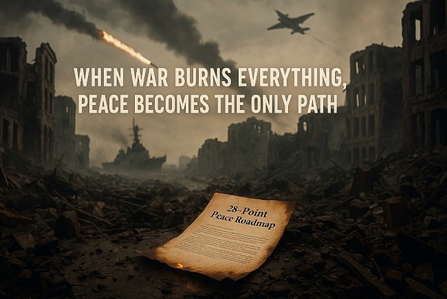 Inside Trump’s Secret 28-Point Peace Roadmap: What the Draft Plan Reveals About the Future of the Russia–Ukraine War