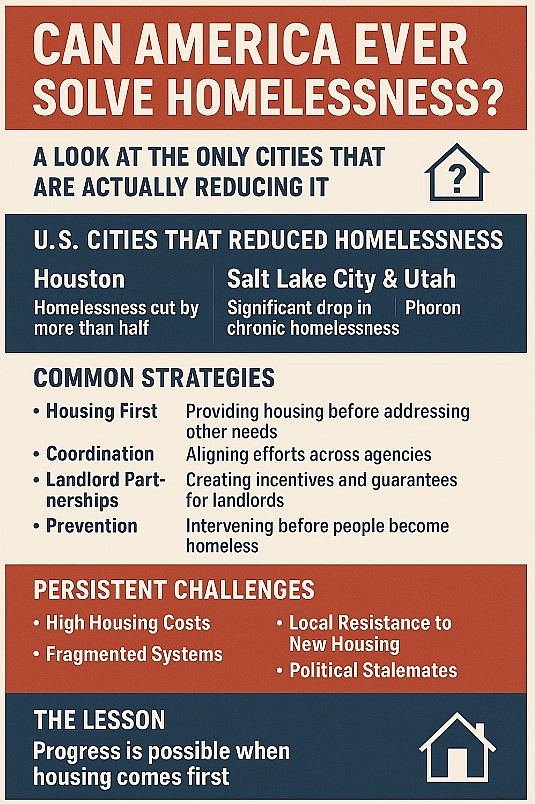 Can America Ever Solve Homelessness? A Look at the Only Cities That Are Actually Reducing It