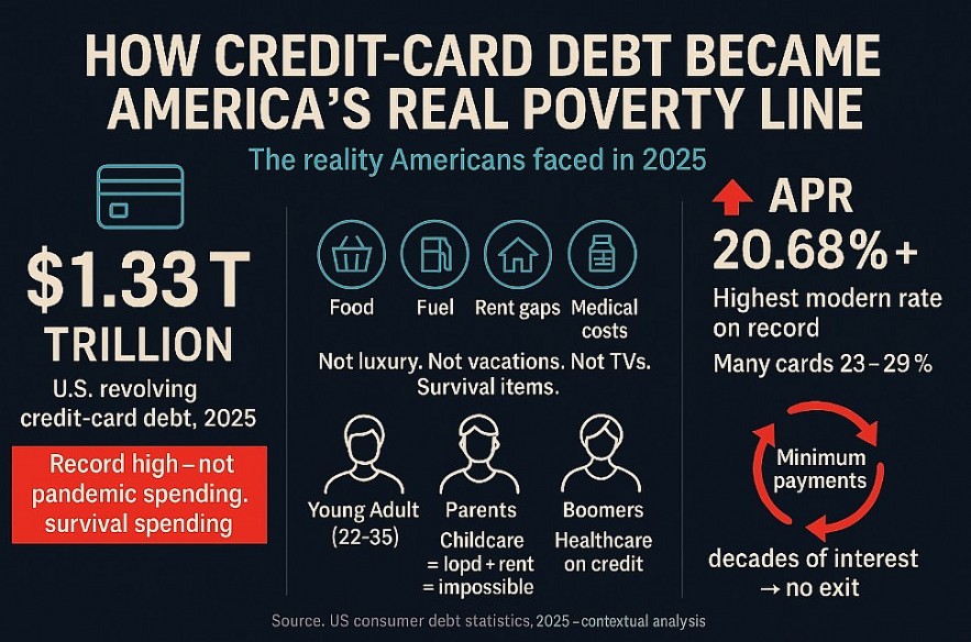 How Credit-Card Debt Became America’s Real Poverty Line