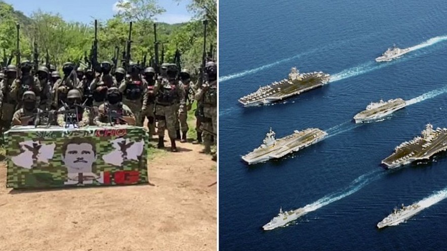 US-Venezuela tensions rise as US warships arrive in Southern Caribbean US-Venezuela tensions rise as US warships arrive in Southern Caribbean
