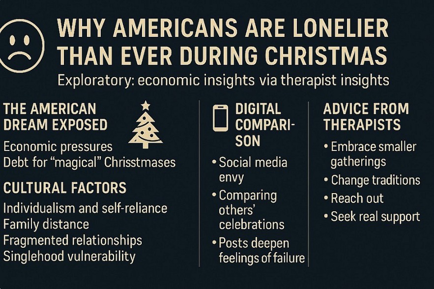 Why Americans Are Lonelier Than Ever During Christmas — Therapist Explains Why Americans Are Lonelier Than Ever During Christmas — Therapist Explains