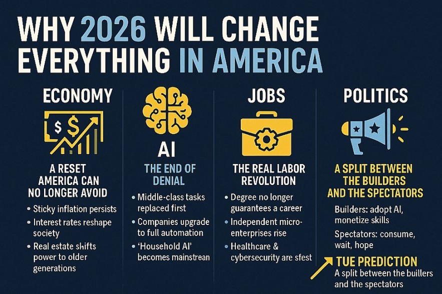 Why 2026 Will Change Everything in America — Economy, AI, Jobs, Politics