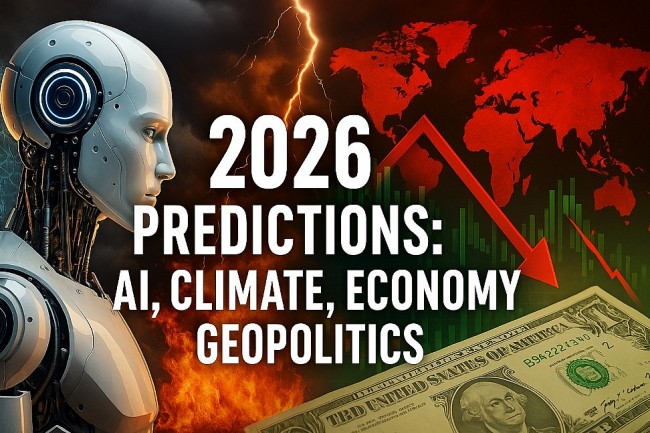 2026 Predictions: AI, Climate, Economy, Geopolitics — What Will Shape the World?