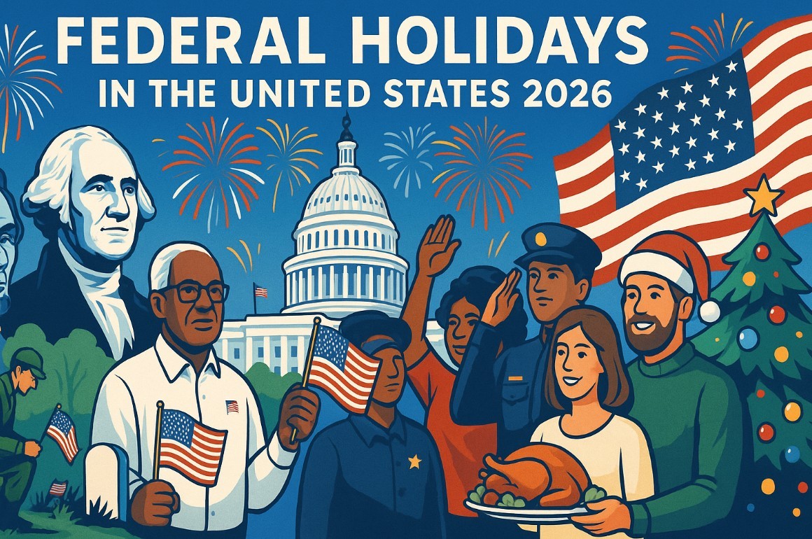 Full List of Federal Holidays in the US 2026: Date, Celebration, Significance