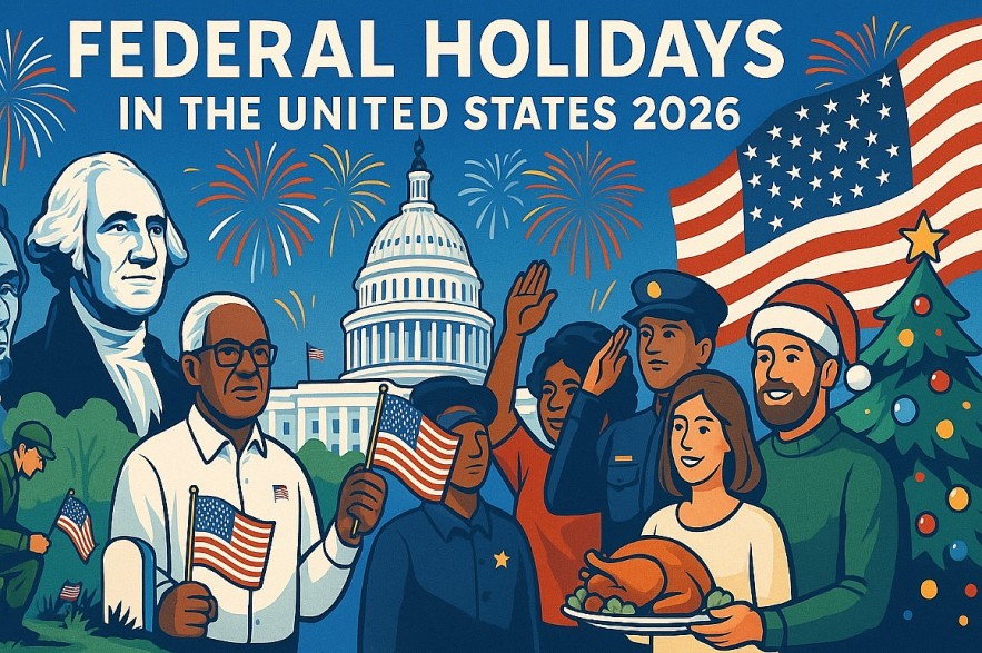 Full List of Federal Holidays in the US 2026
