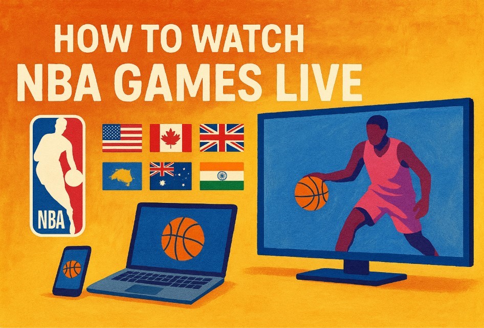 The Ultimate Guide to Watching NBA Games Live in the USA, Canada, UK, Australia, and India