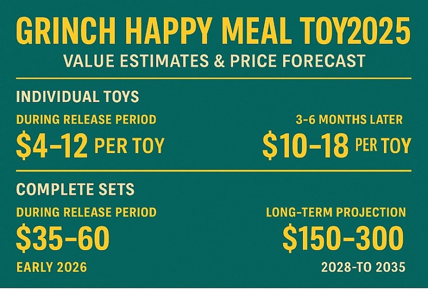 McDonald’s releasing a Grinch Happy Meal toy line in 2025