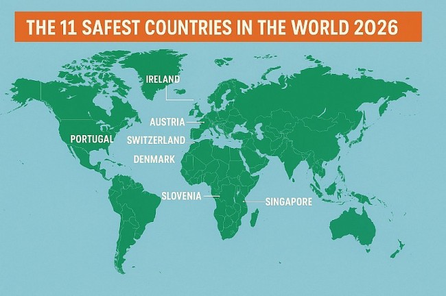 Top 11 Safest Countries in the World 2026: Where Stability Still Thrives