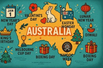 2026 Australia Calendar: All Public Holidays, Long Weekends, Observances and Key Events by State
