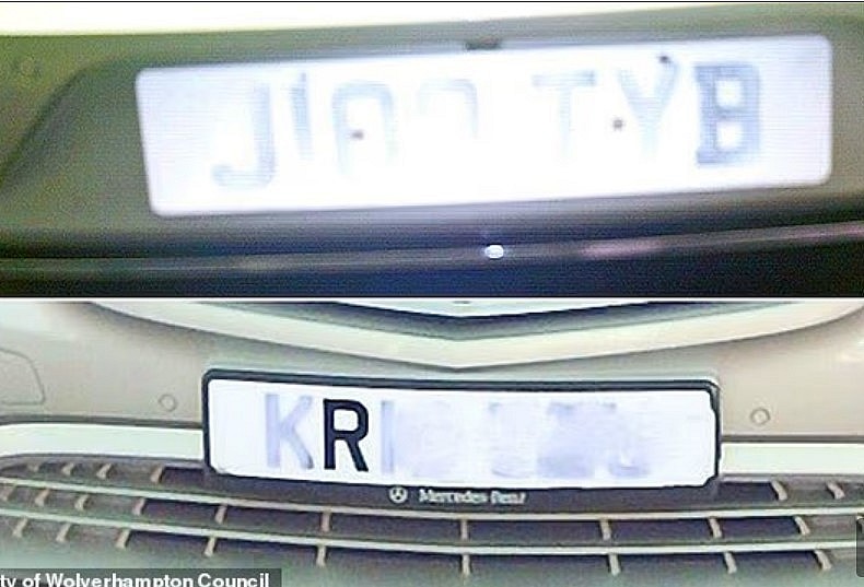 The illegal number plates that are invisible to speed and ANPR cameras The illegal number plates that are invisible to speed and ANPR cameras