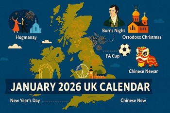 January 2026 UK Calendar: Full List of Holidays, Festivals, Big Events, and Celebrations