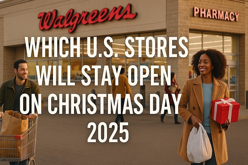 Which U.S. Stores Will Stay Open on Christmas Day 2025: A Complete List and Updated Guide Which U.S. Stores Will Stay Open on Christmas Day 2025: A Complete List and Updated Guide