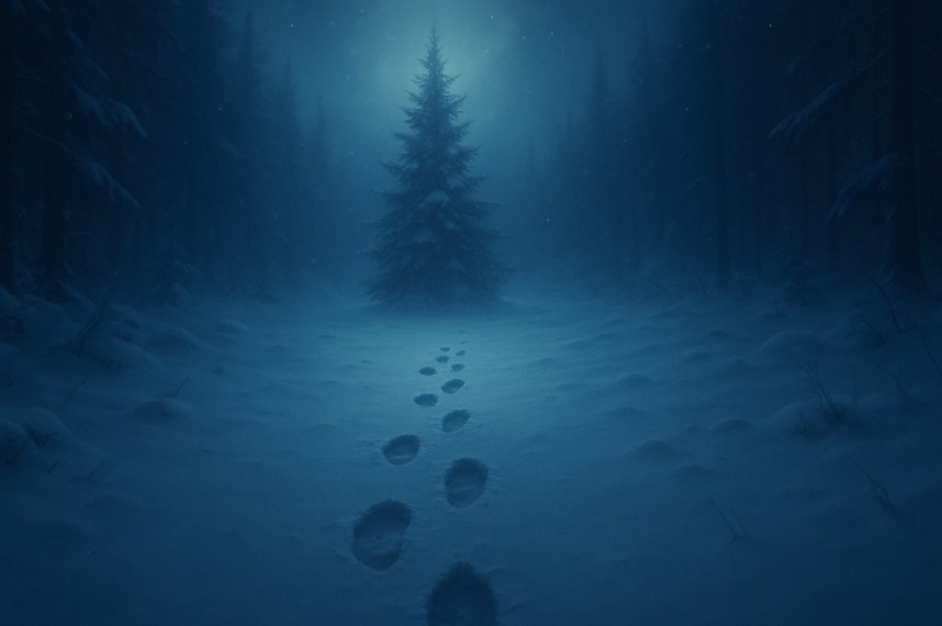 The Vanishing Footprints: Reports of One-Way Tracks After Christmas Snowfalls