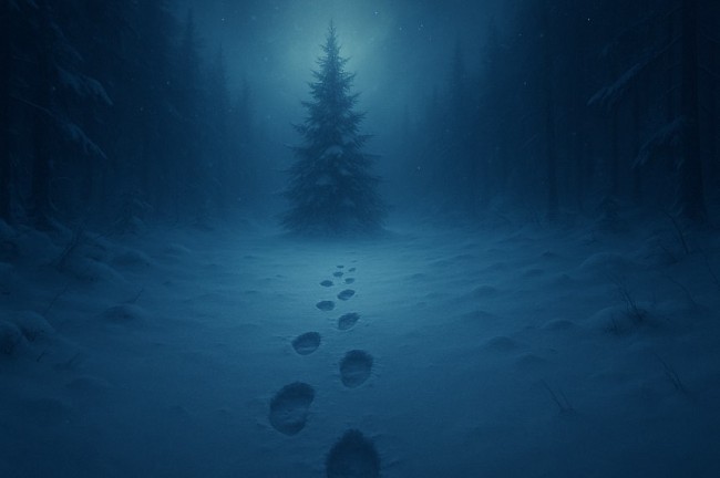 The Vanishing Footprints: Reports of One-Way Tracks After Christmas Snowfalls