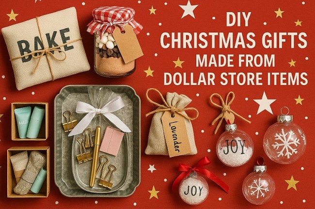 DIY Christmas Gifts Made from Dollar Store Items: Creative, Affordable Ideas That Look Surprisingly Premium
