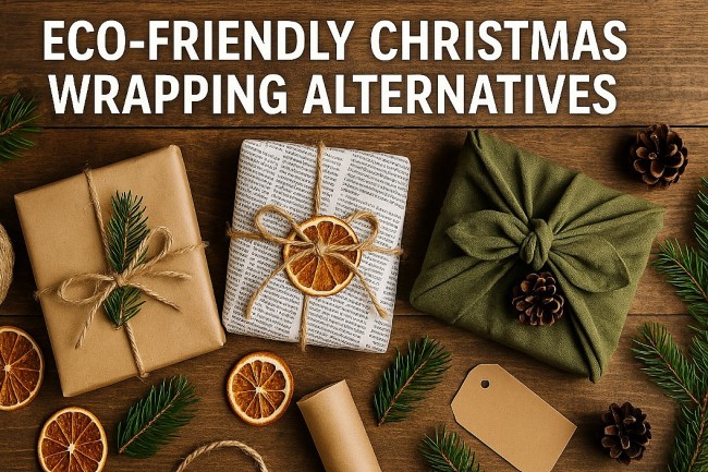 Eco-Friendly Christmas Wrapping Alternatives: Sustainable Ideas That Still Feel Special