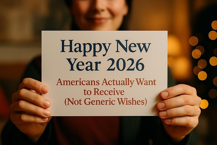 Happy New Year 2026 Messages Americans Actually Want to Receive (Not Generic Wishes) Happy New Year 2026 Messages Americans Actually Want to Receive (Not Generic Wishes)