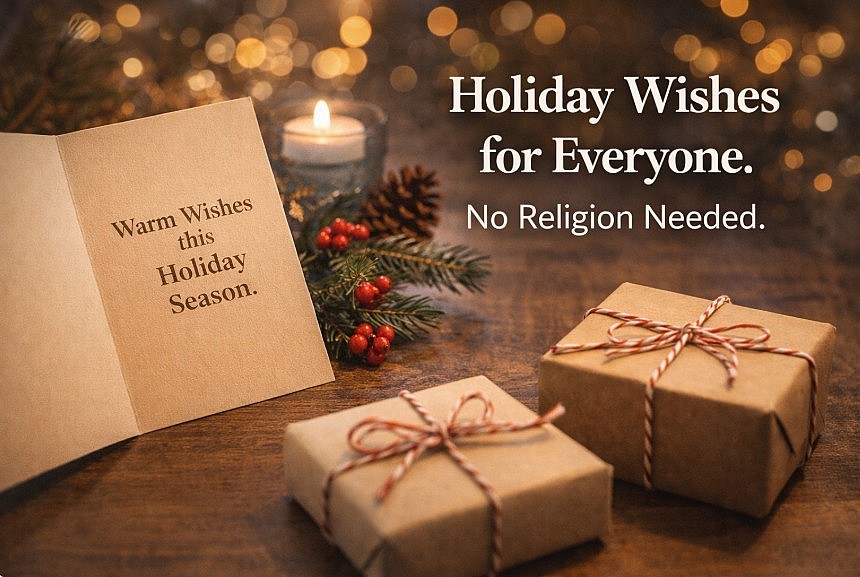 Christmas Messages That Avoid Religious Language Completely