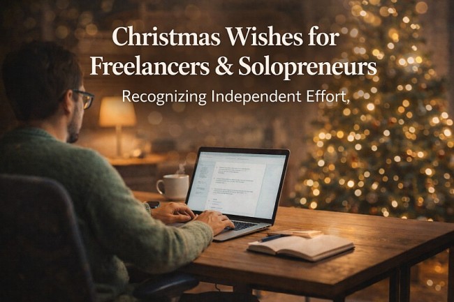 The Best Christmas Wishes for Freelancers and Solopreneurs