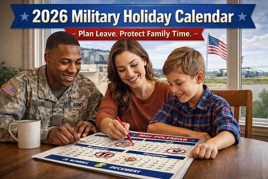 2026 Military Holiday Calendar: Essential Planning Guide for U.S. Service Members and Families