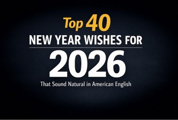 Top 40 New Year Wishes for 2026 That Sound Natural in American English